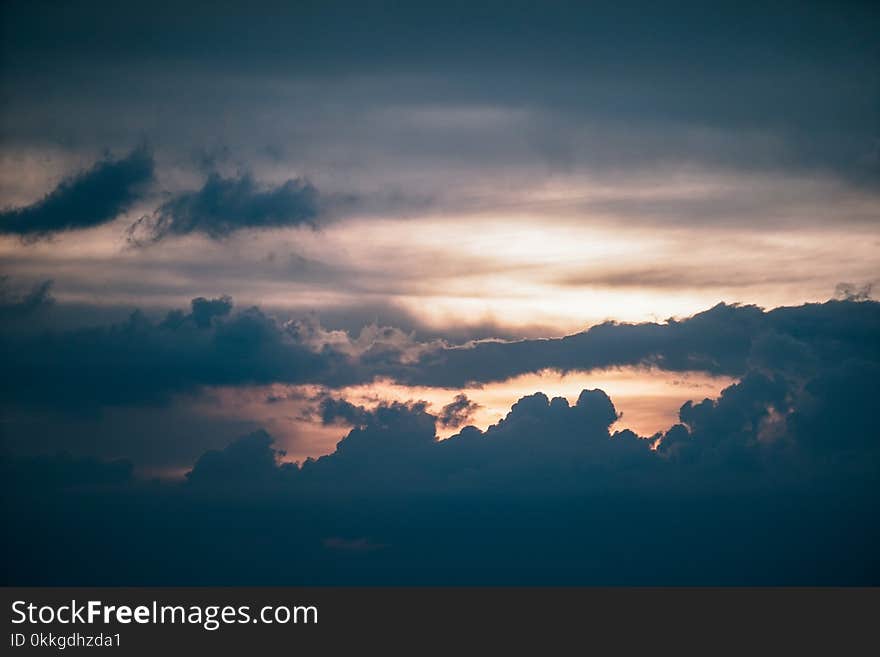 Cloudy Sky during Dawn