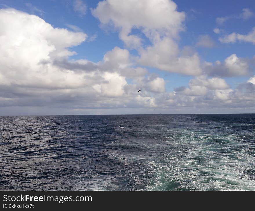 Sea, Sky, Horizon, Ocean