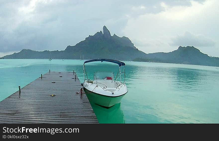 A nice view of Otemanu mountain, Bora Bora