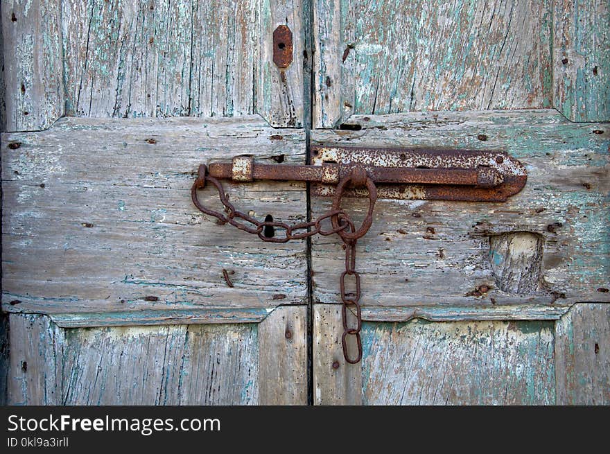 Wood, Rust, Metal