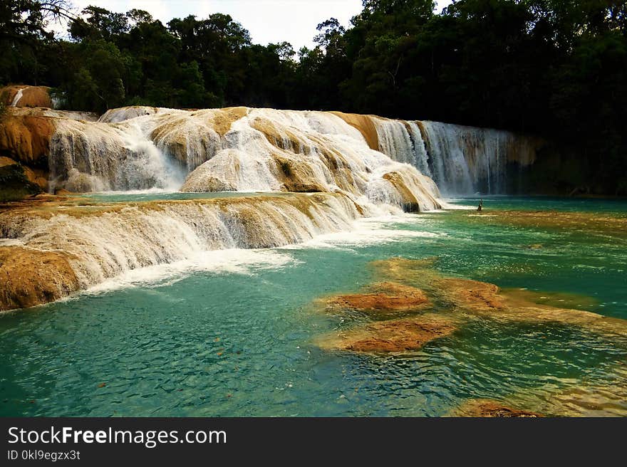 Waterfall, Nature, Water Resources, Water