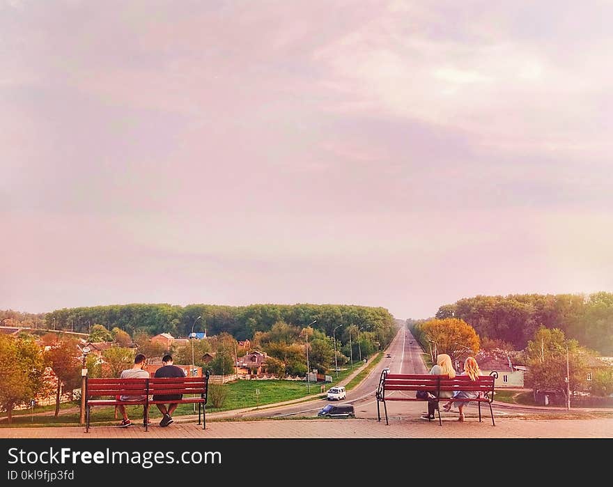 Sky, Cloud, Morning, Residential Area