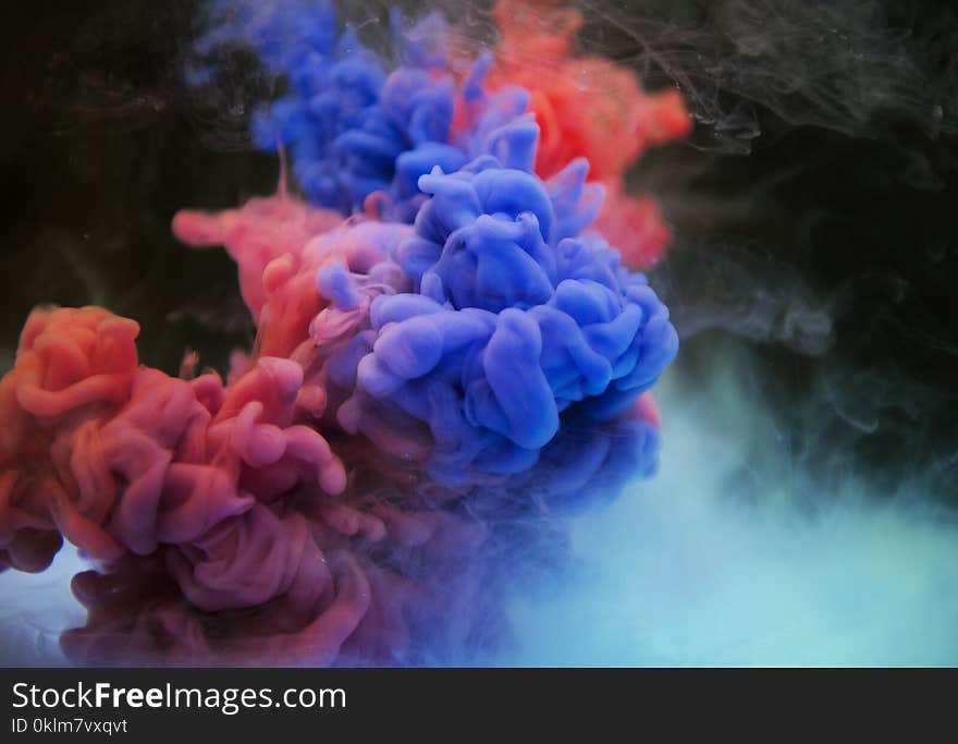 Multicolored Smoke