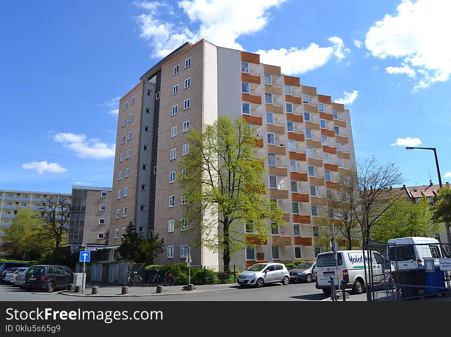 Building, Residential Area, Tower Block, Condominium