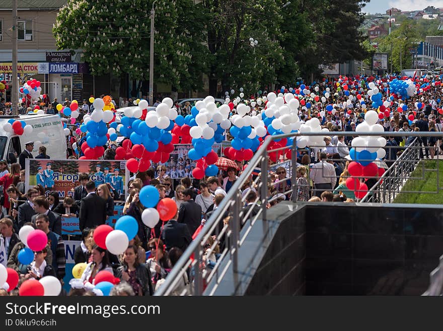 Crowd, Endurance Sports, Recreation, Festival