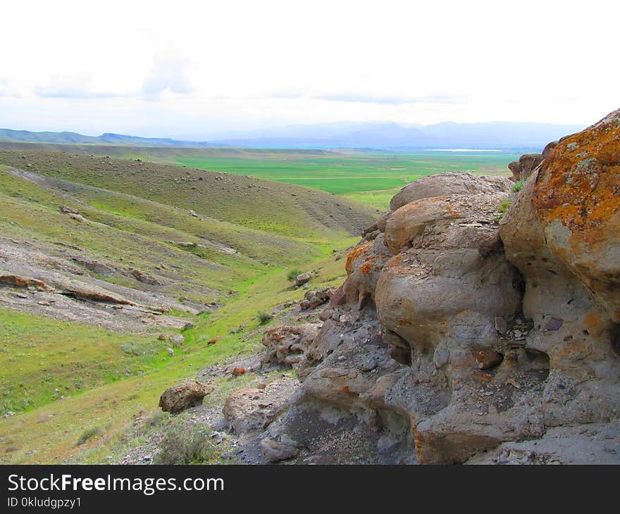 Rock, Highland, Fell, Escarpment