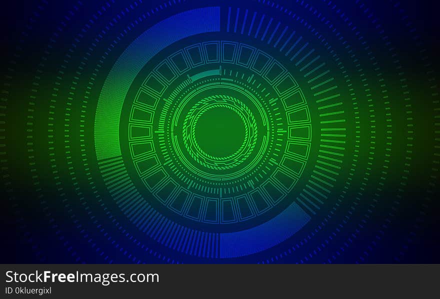 Green, Technology, Circle, Text