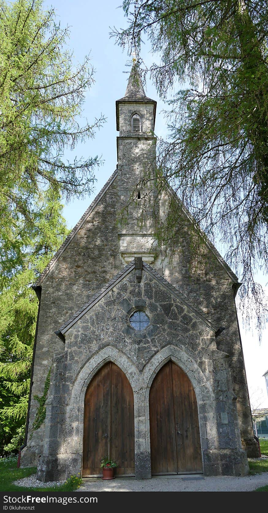 Chapel, Place Of Worship, Church, Tree