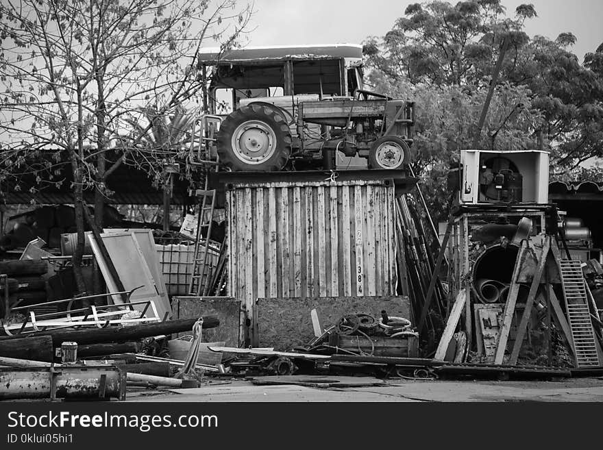 Car, Motor Vehicle, Black And White, Vehicle