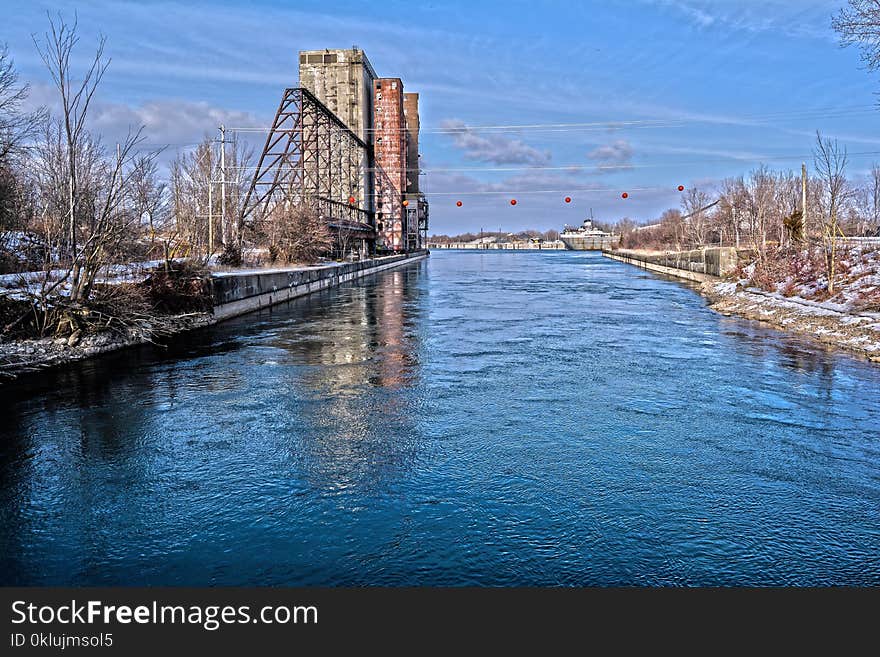 Waterway, Water, Reflection, Body Of Water