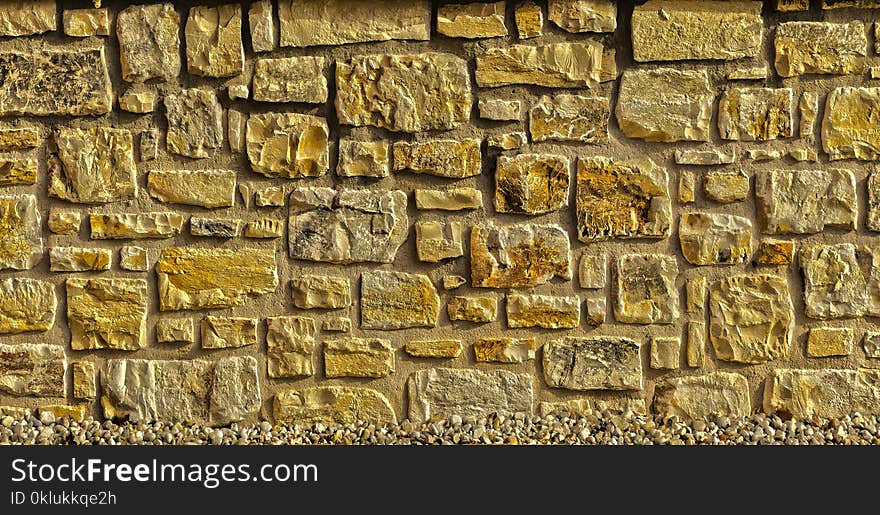 Stone Wall, Wall, Archaeological Site, Brick