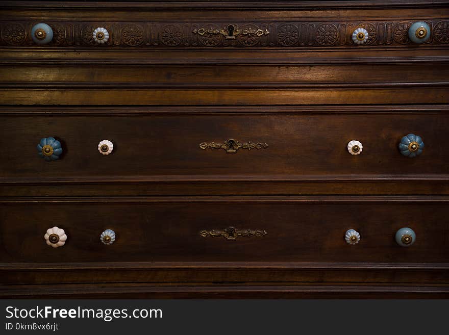 Furniture, Chest Of Drawers, Wood Stain, Wood