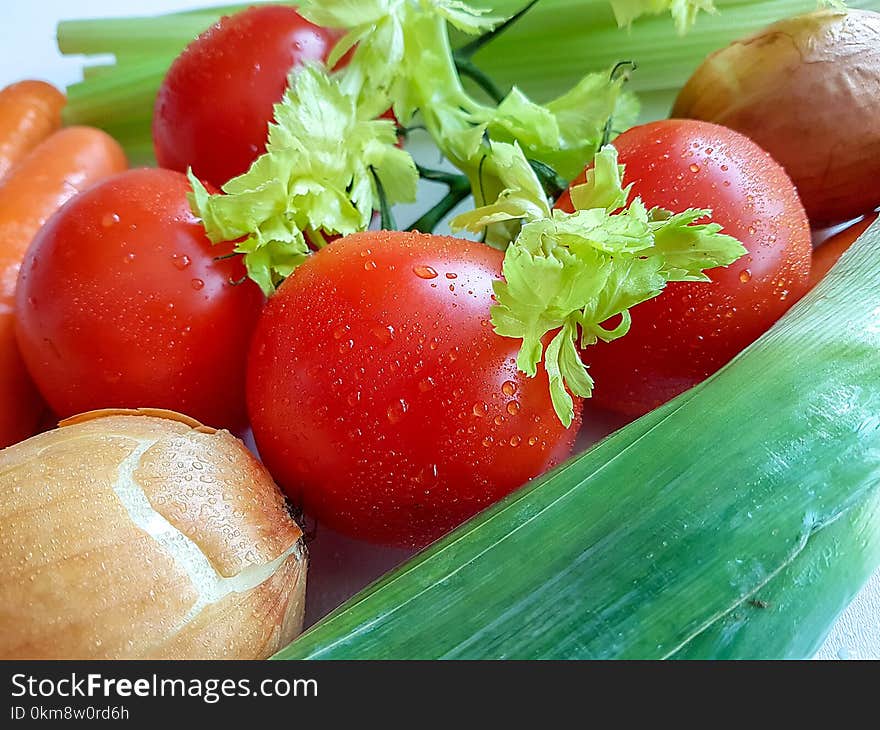 Natural Foods, Vegetable, Local Food, Potato And Tomato Genus