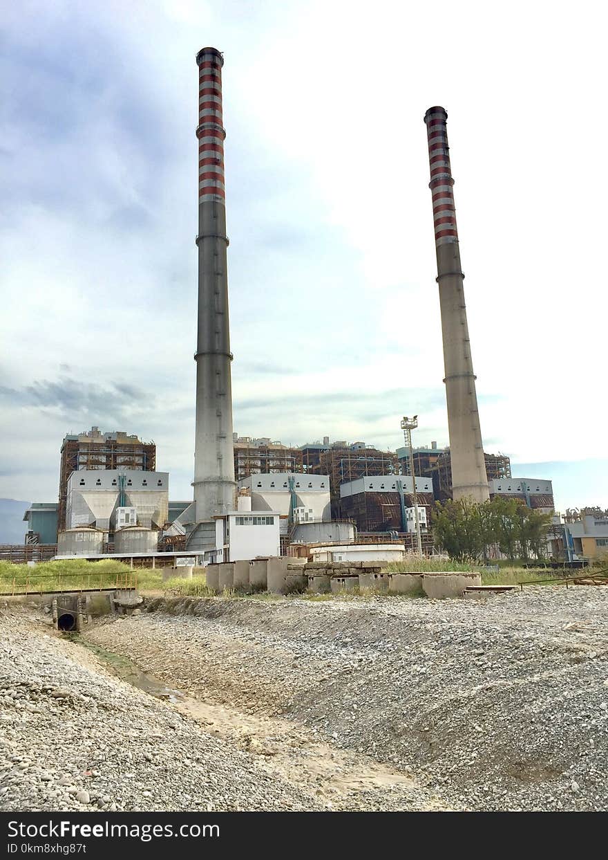 Industry, Shot Tower, Power Station, Chimney