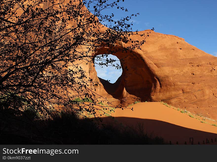 Sky, Rock, Wilderness, Badlands