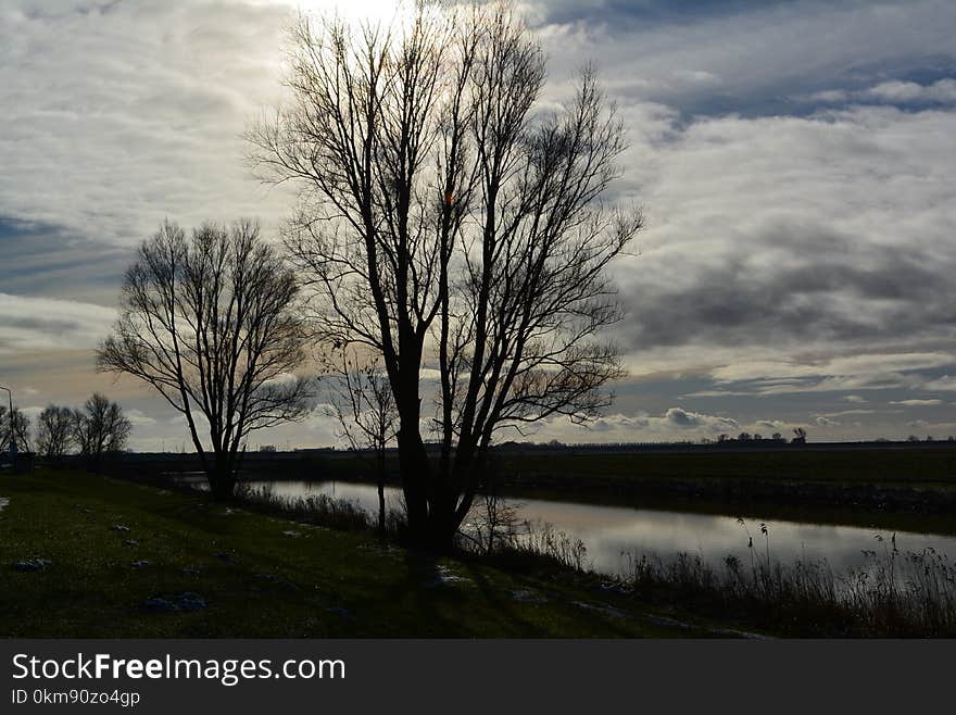 Sky, Reflection, Cloud, Water