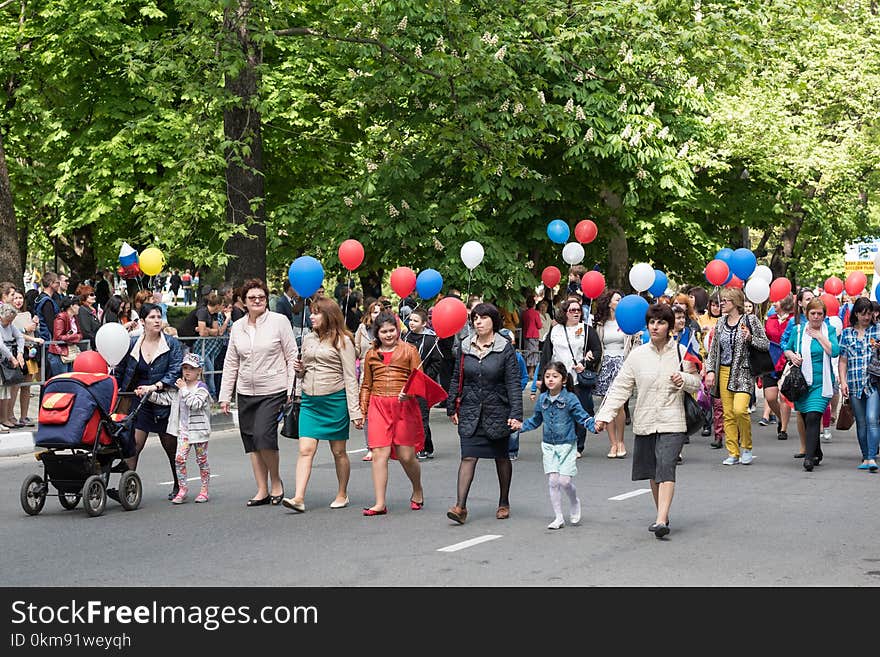 Crowd, Public Space, Festival, Event