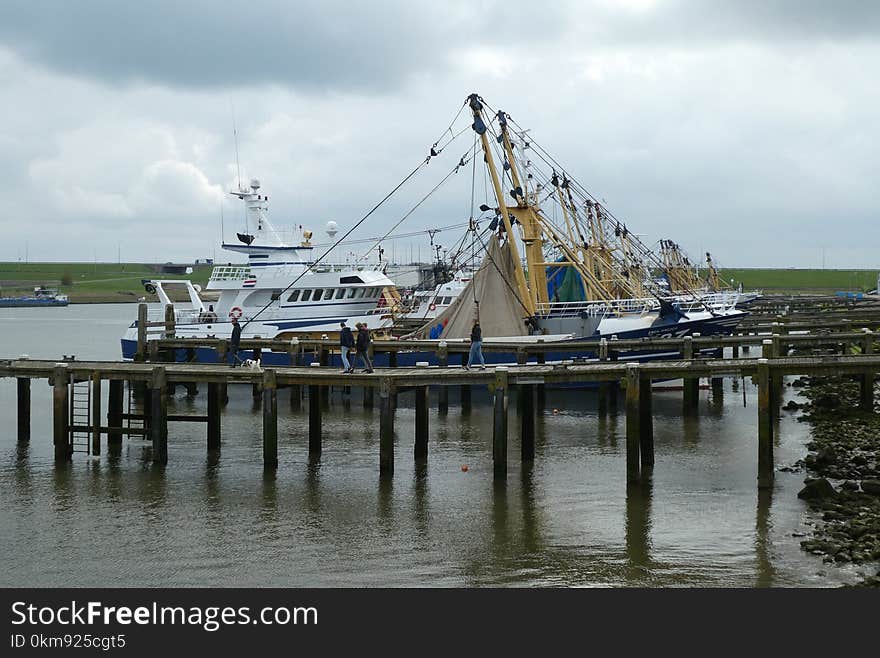 Fishing Vessel, Boat, Ship, Water