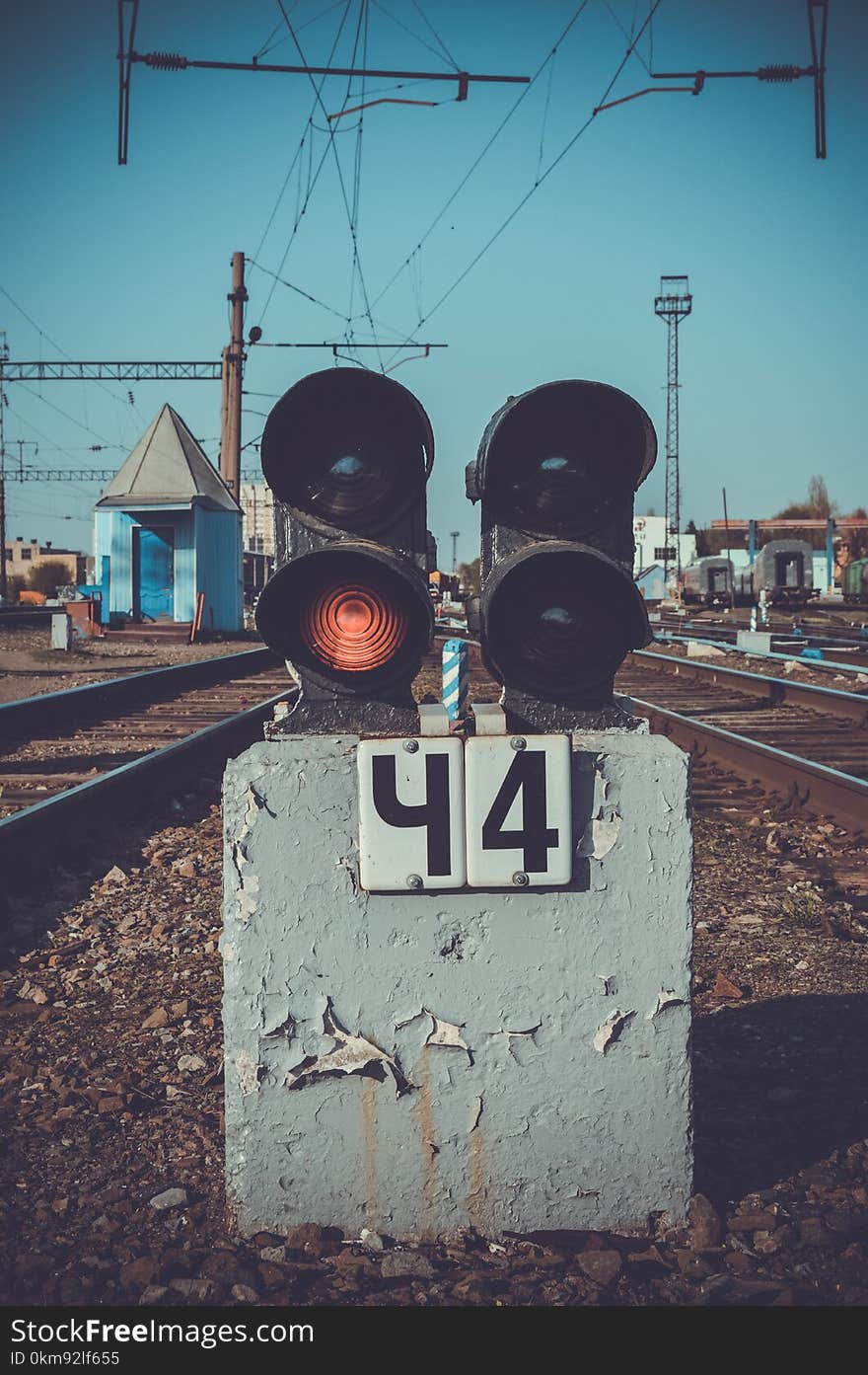 Wall, Sky, Track, Rail Transport