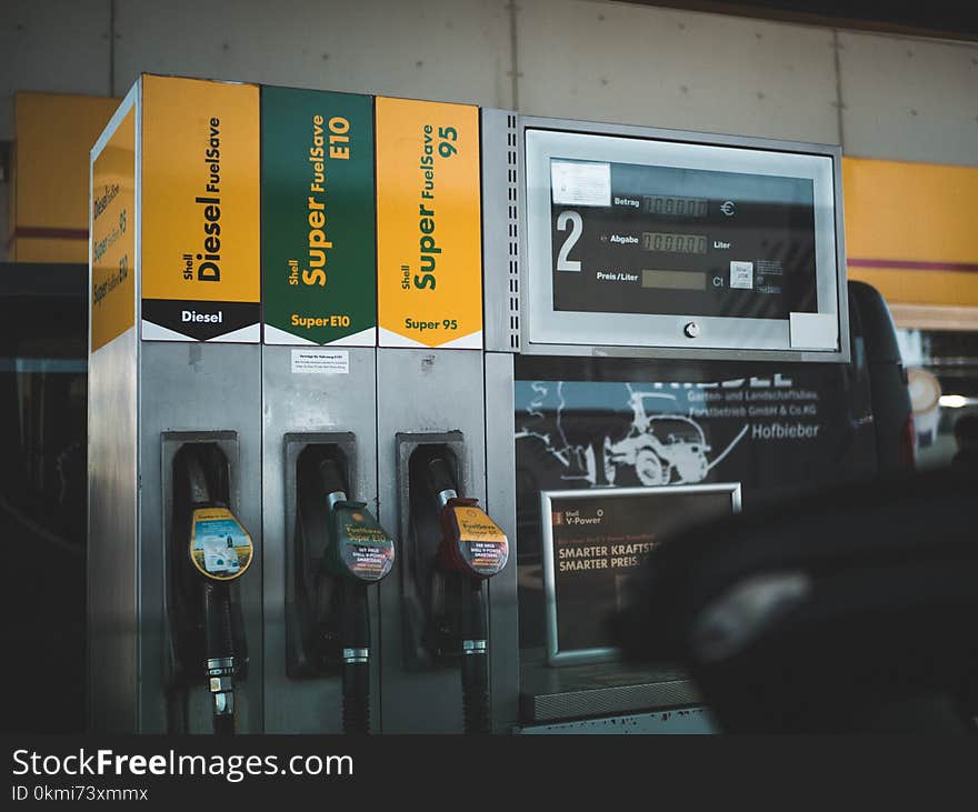 Photo of Gasoline Dispenser in Station