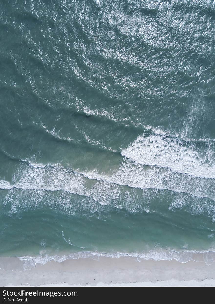 Aerial Photography of Body of Water