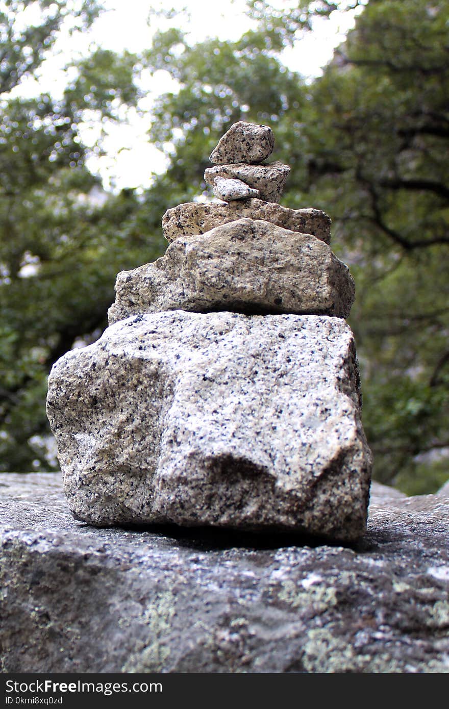 Photo of Gray Balanced Stones