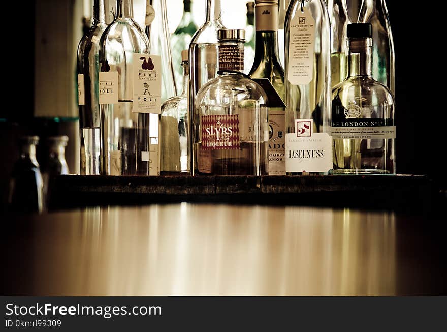 Distilled Beverage, Bottle, Liqueur, Glass Bottle