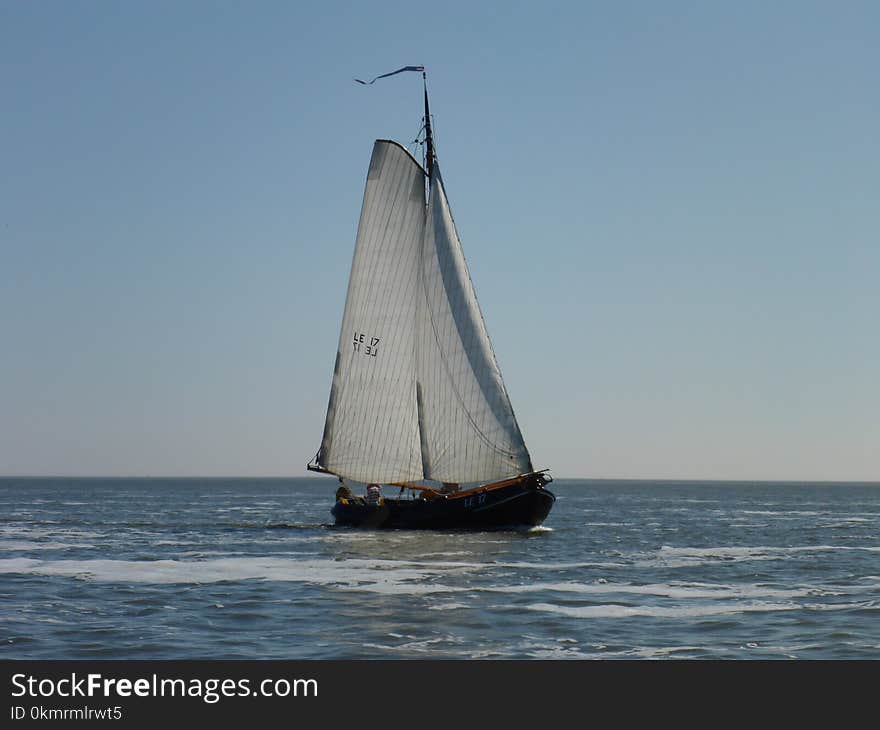 Water Transportation, Sailing Ship, Sailboat, Sail