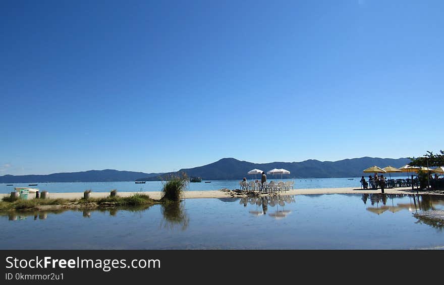 Sky, Loch, Lake, Reflection