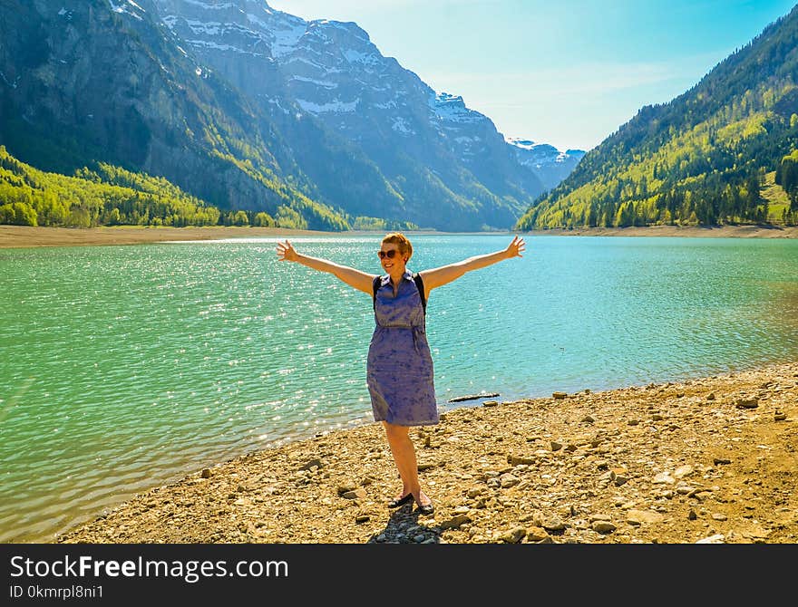 Mountainous Landforms, Nature, Mountain, Lake