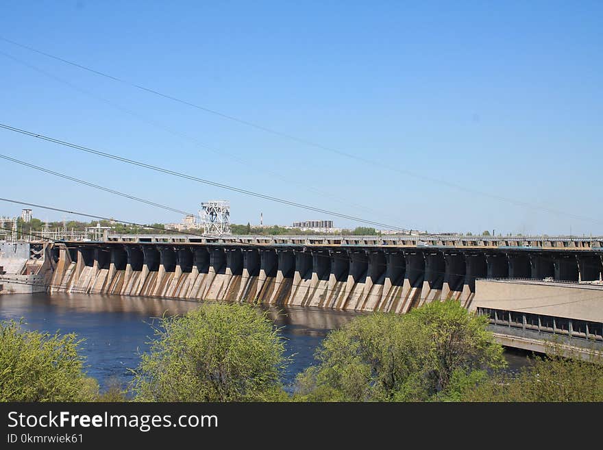 Bridge, Girder Bridge, Sky, Fixed Link