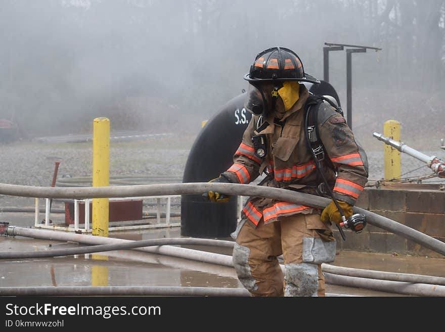 Firefighter, Personal Protective Equipment, Water, Profession