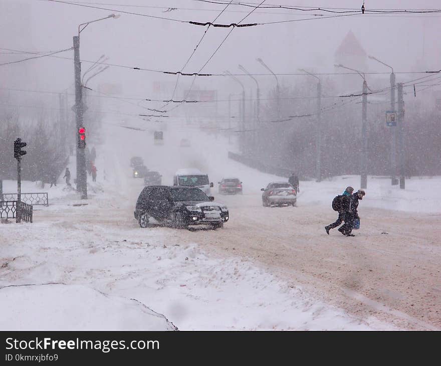 Snow, Freezing, Winter Storm, Geological Phenomenon