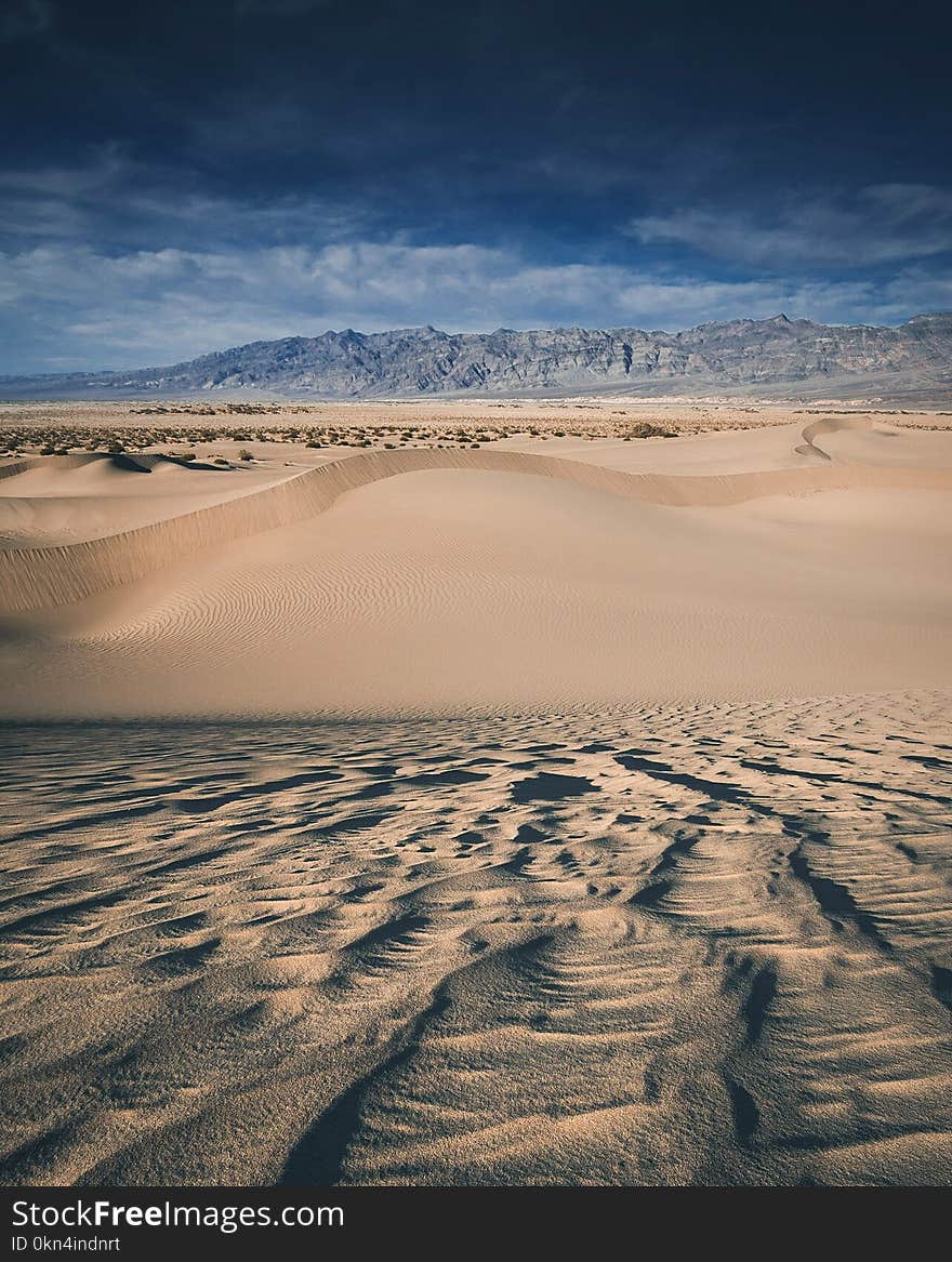 Sand dunes in Death Valley