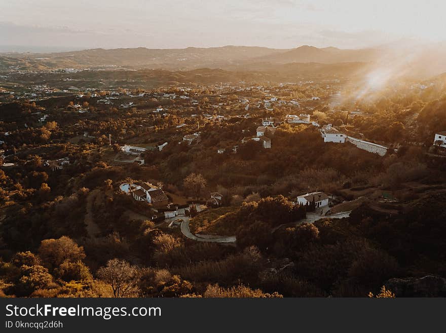 High-angle Photography of City Landscape