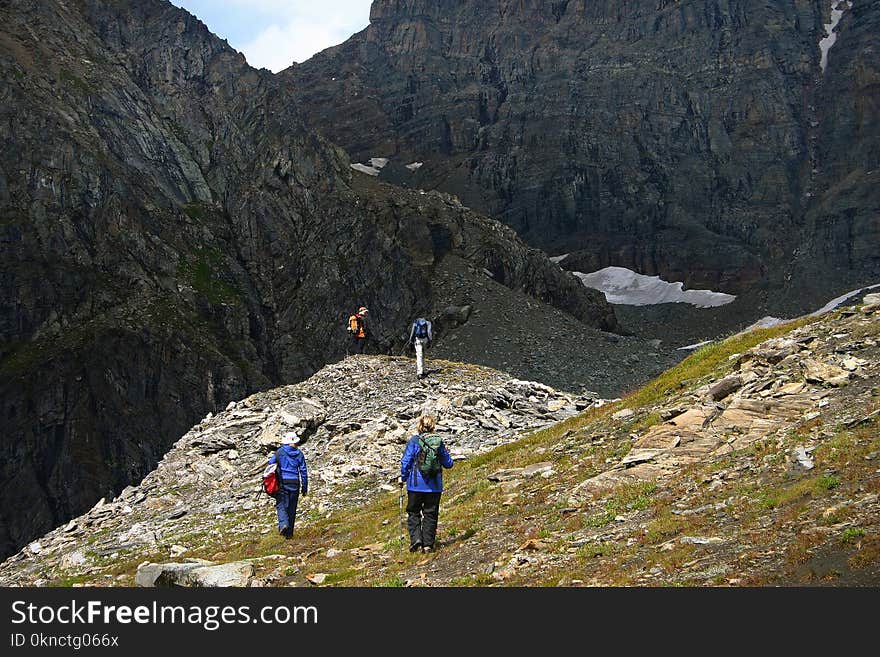 Gray and Green Mountain