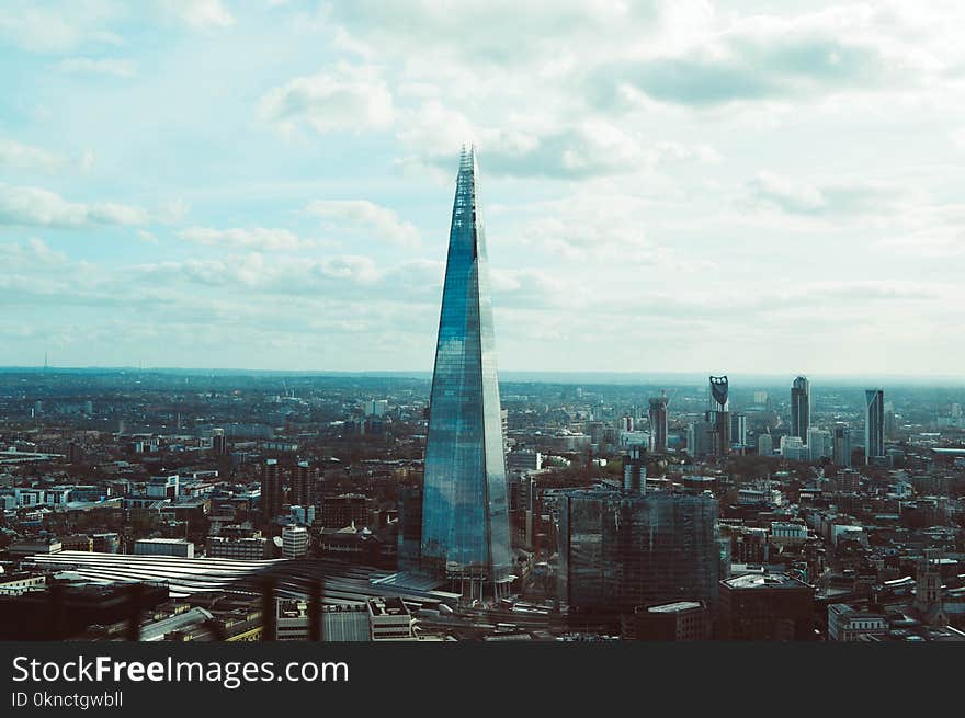 Glass Framed High-rise Building