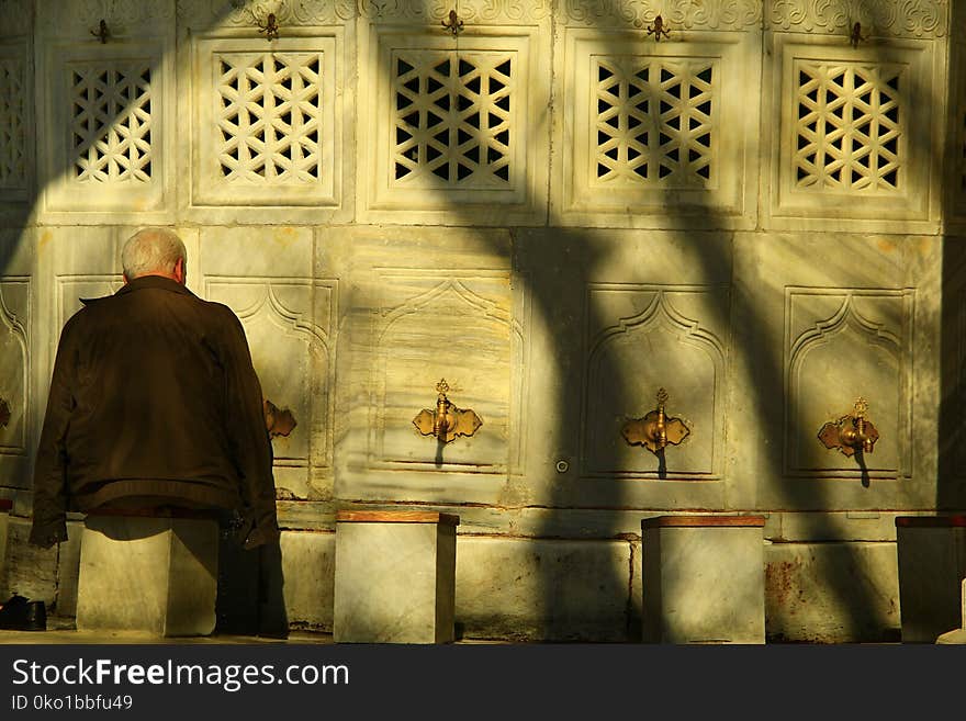 Temple, Tourist Attraction, Human Behavior, Window