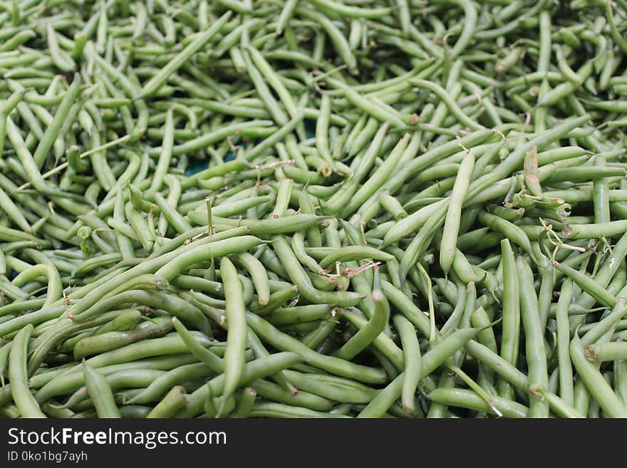 Green Bean, Vegetable, Vegetarian Food, Bean