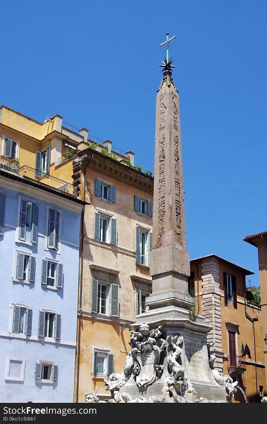 Landmark, Monument, Town, Building