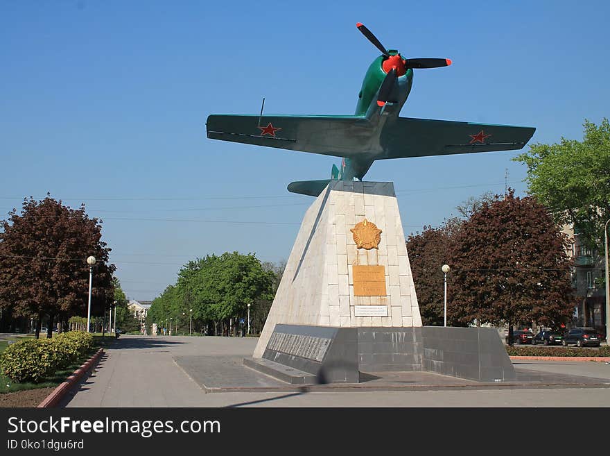 Monument, Memorial, Air Force, Statue