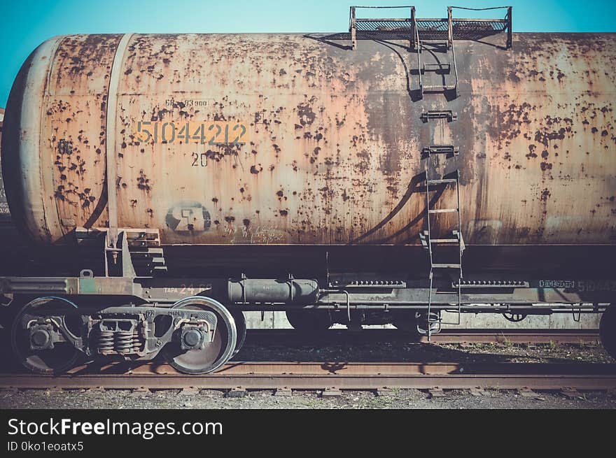 Railroad Car, Rolling Stock, Track, Train