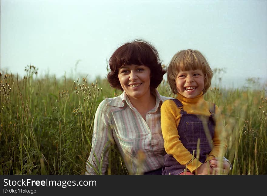 Grass, Plant, Emotion, Smile