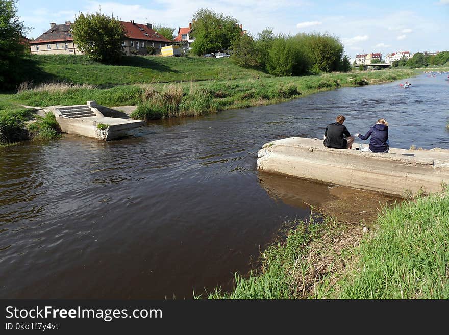 Waterway, Body Of Water, Bank, Canal