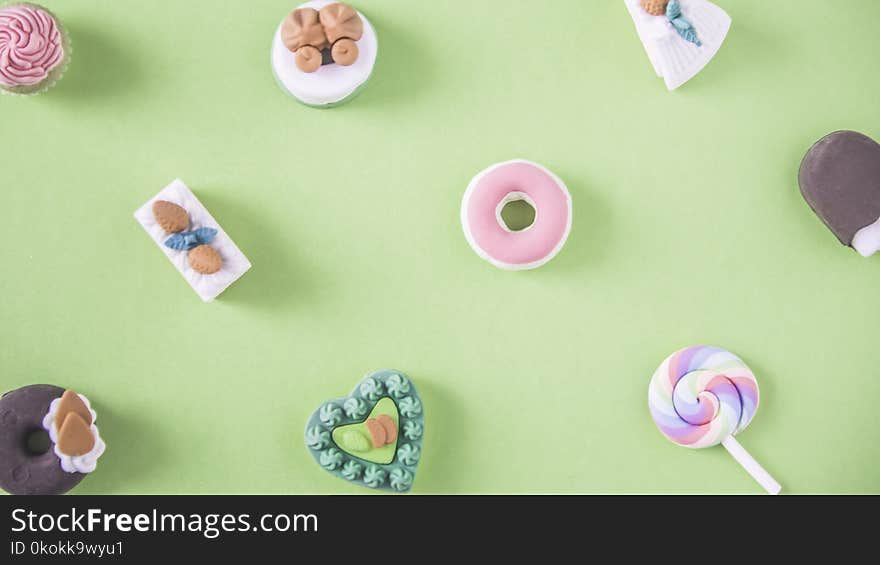 Assorted-color Food Miniature Decors