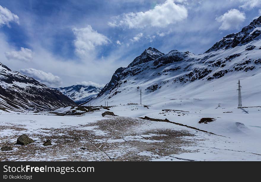 Photo Of Snow Covered Mountain