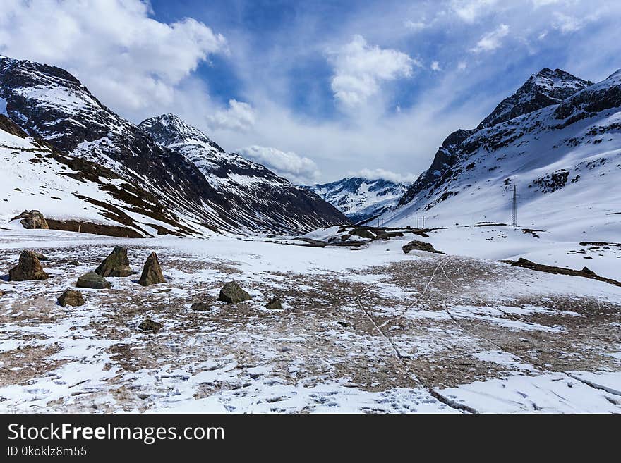 Snow Capped Moutain