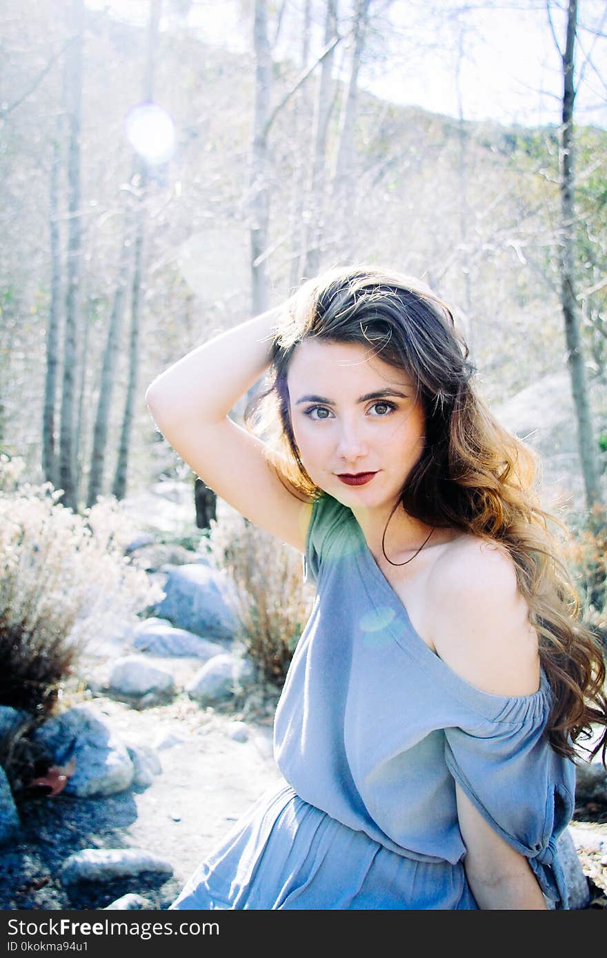 Photography of a Woman With Curly Hair