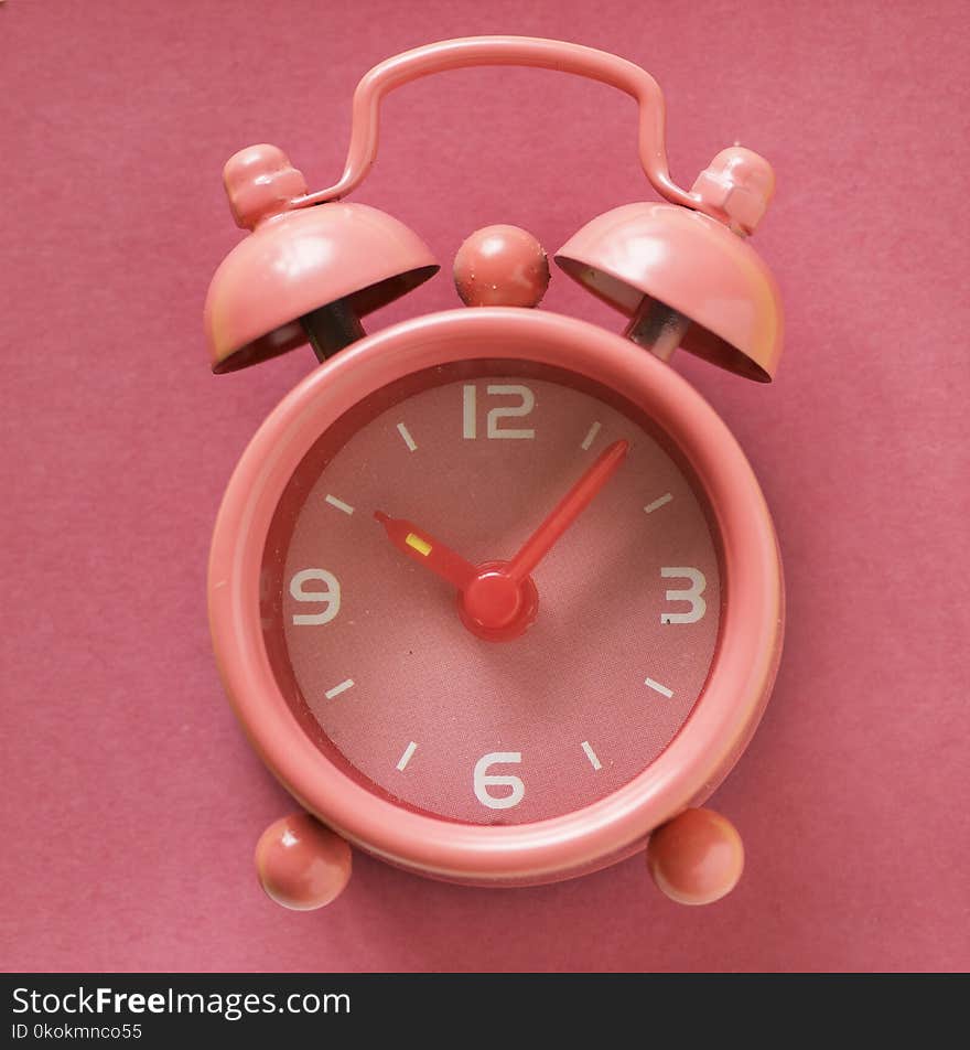 Close-Up Photography of Alarm Clock