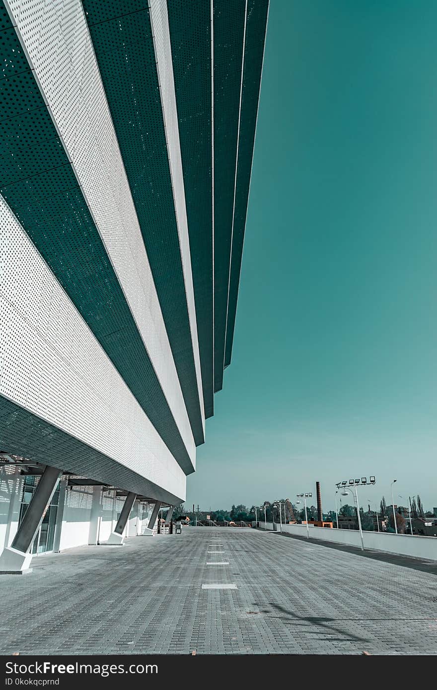 White Building Under Blue Sky